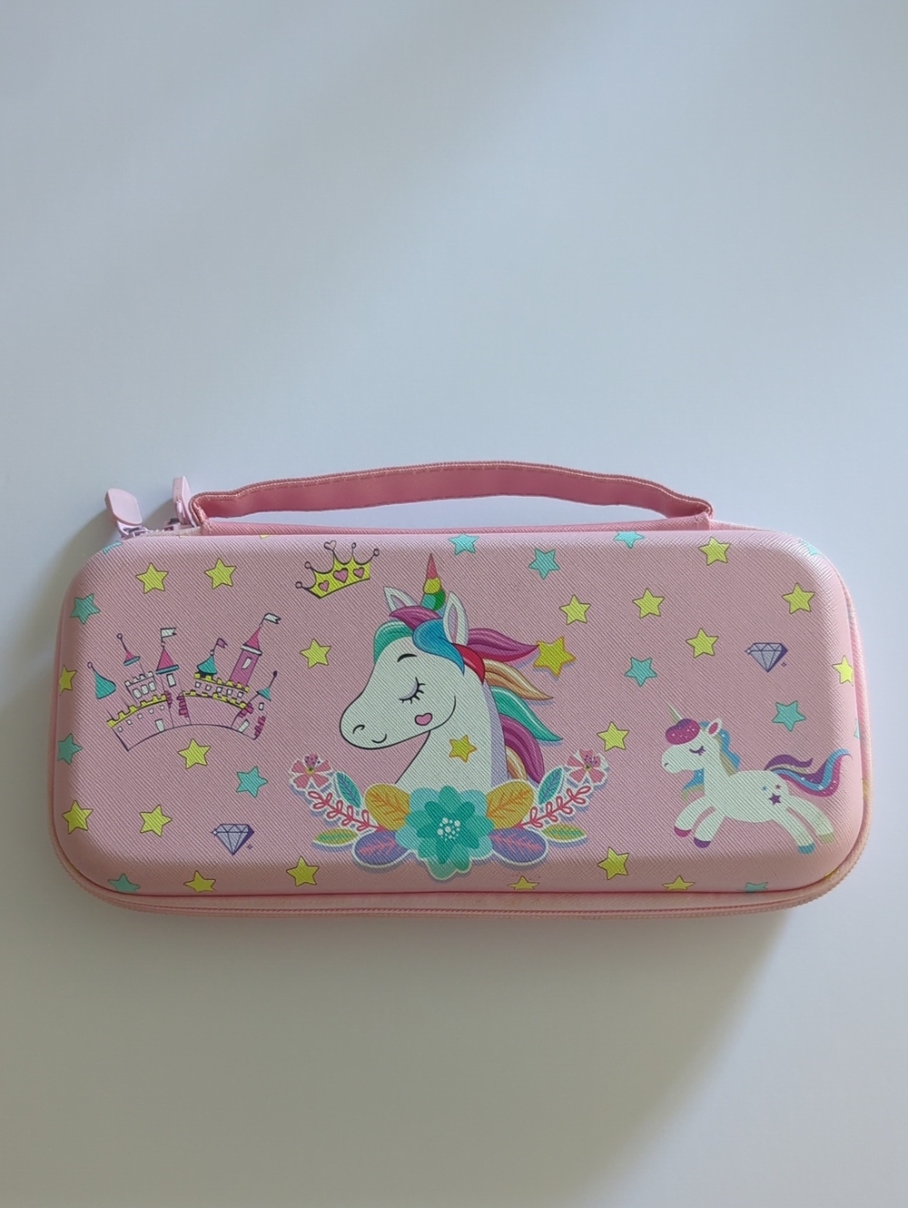 Trunple Pink Unicorn Carrying Case for Original Nintendo Switch